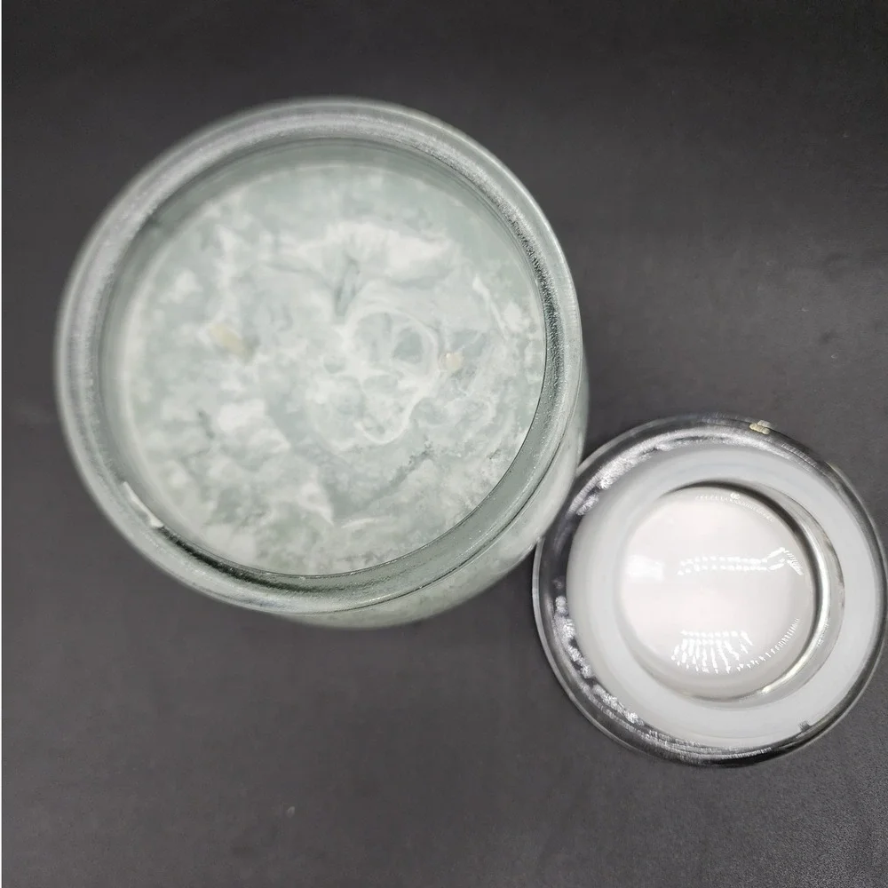 Farm Grown 14oz Blue Riverside Meadow Soy Wax Candle 2-Wick Farmhouse Rustic Dec